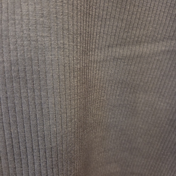 Black Ribbed Knit Pencil Skirt - Size Large (12-14) New Closet Staple Versatile - Picture 2 of 8